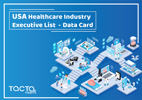 USA Healthcare Industry Executives Lists Data Card